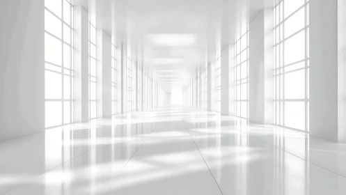Luminous Corridor of Endless Possibility.