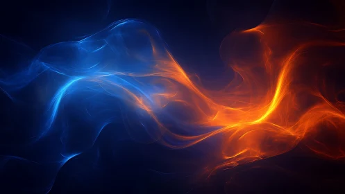 Fire and Ice Tango Blazes Across the Cosmic Stage