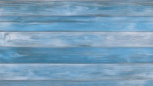 Weathered blue wooden planks create a calm rustic backdrop.