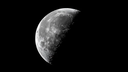 Half-lit lunar riddles under a velvet cosmic hush.