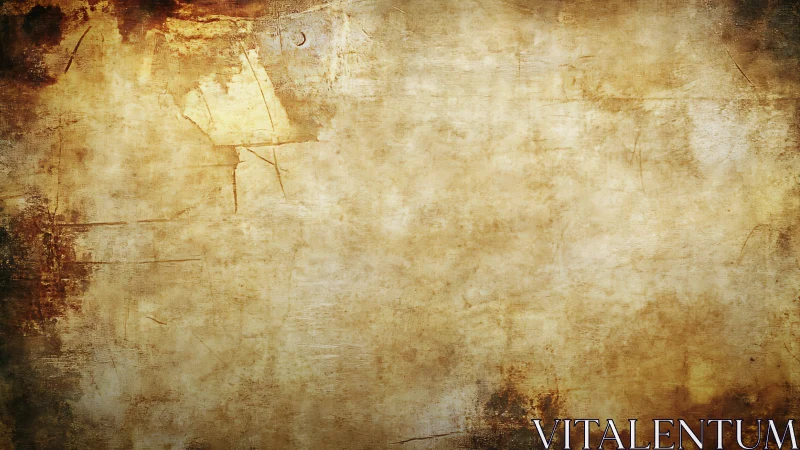 Vintage distressed parchment texture with grunge patina surface.
