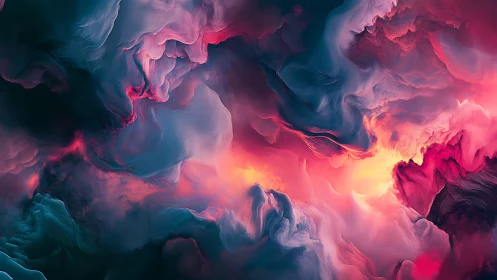 Nebular chromatic currents in fluid digital abstraction.