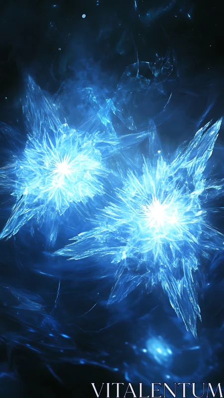 Twin stellar icebursts collide and carve light into darkness
