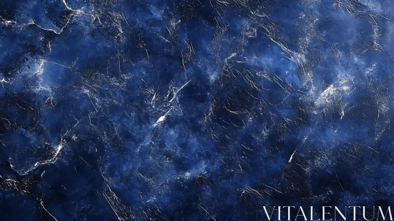 Midnight blue abstract texture with subtle marble veining.
