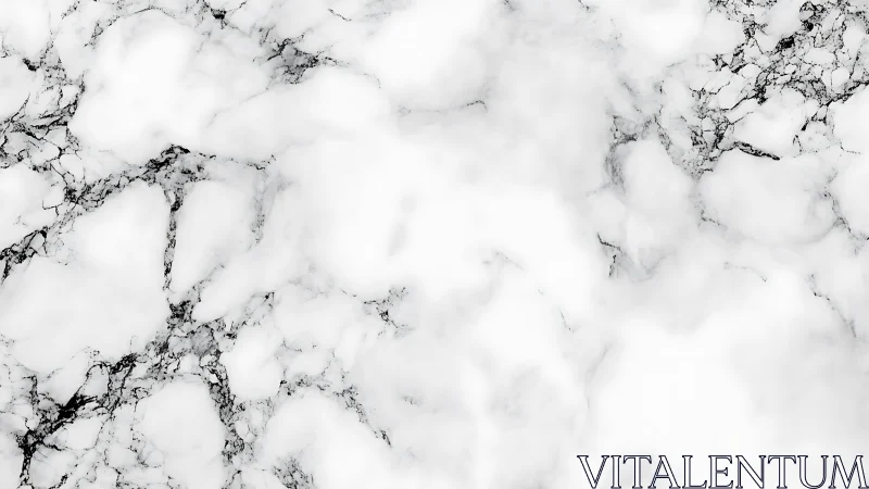 White marble surface with soft gray and black veining pattern.