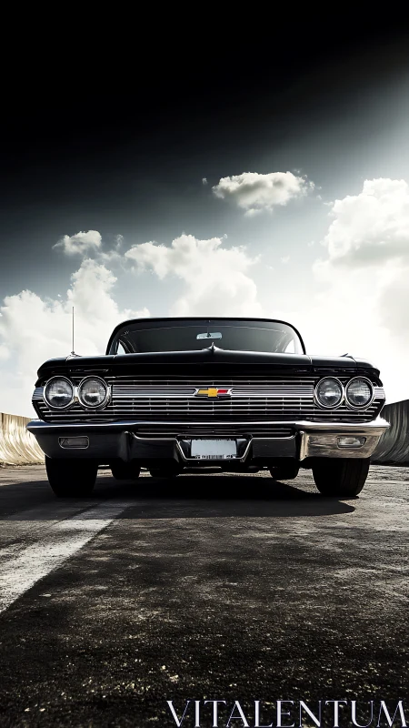 Classic Chevy under bright skies invites a joyride today.