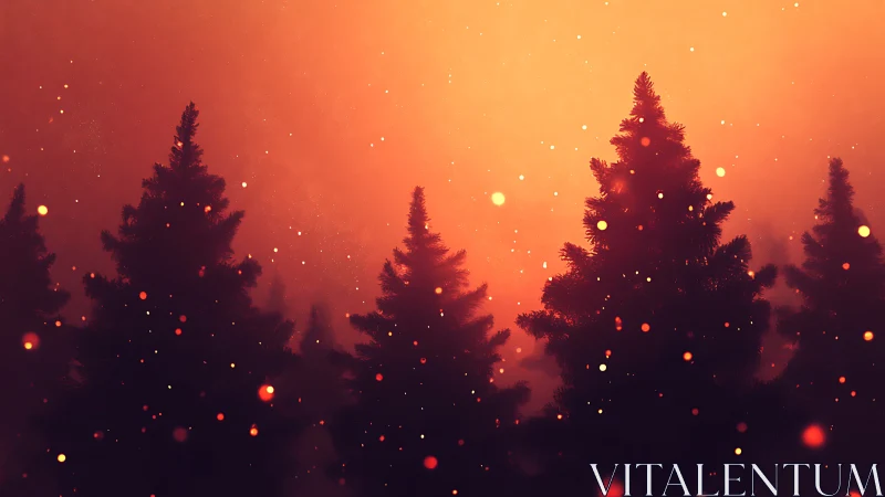 Winter Wonderland's Warm Glow.