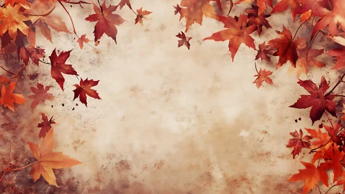 Gentle autumn leaves framing a warm storytelling space.