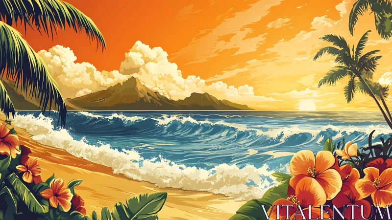 Where Volcanic Dreams Meet Endless Turquoise Waves