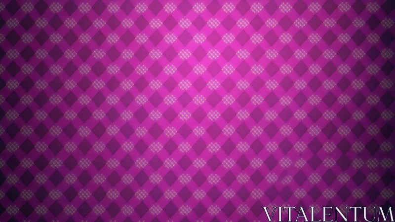 Plaid prism playground of magenta diamond whispers.