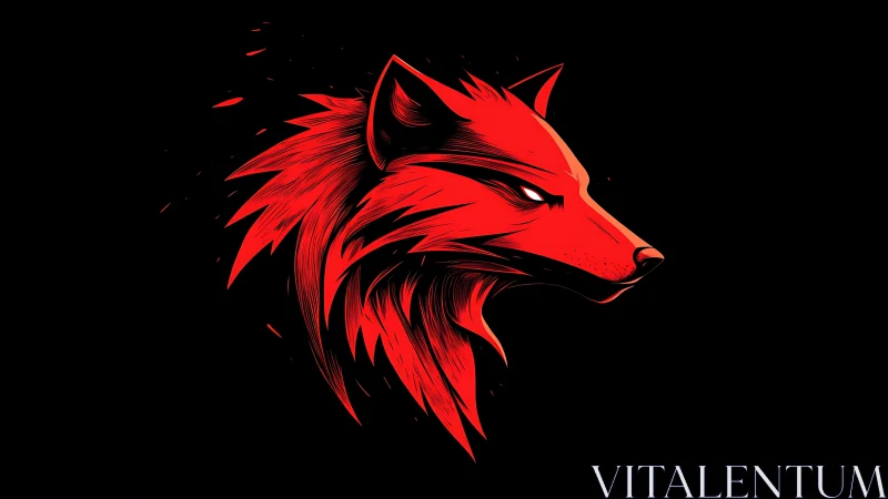 Vector-anodized lupine profile with radiating angular plumes.