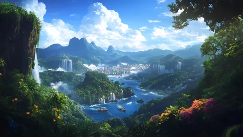 Paradise Valley: Waterfalls, Mountains, and Lush Tropical Wonder