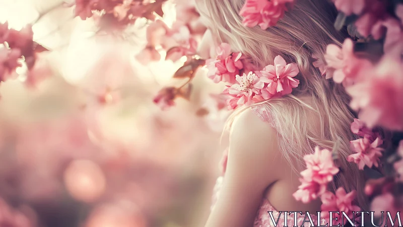 A Dreamy Garden Romance in Soft Pink Florals.