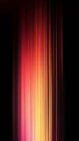 Warm sunrise light trails drifting through deep night.