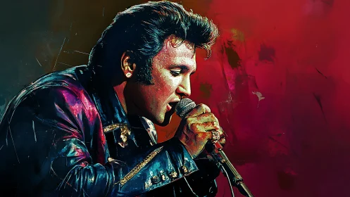 Bold singer leans into the mic with rich color and emotion