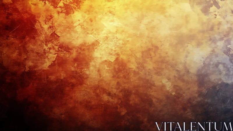 Abstract Textured Gradient: Warm Chromatic Transition.