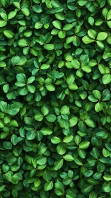 Leafy chorus of emerald foliage in a lush living tapestry.