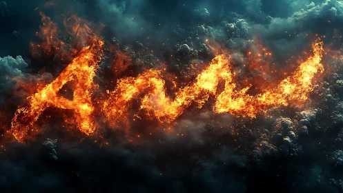 Cascading Inferno: Volumetric Fire Dynamics Through Turbulent Cloud.