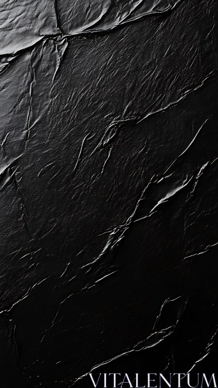 Textured black slate macro surface with directional highlights.