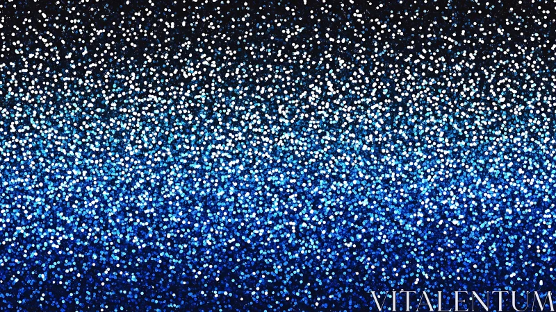 Dense bokeh gradient transitions from white to saturated blue