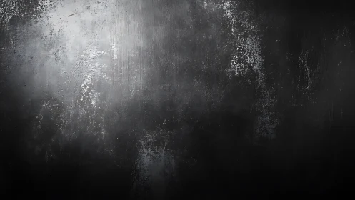 Soft charcoal mist across a weathered, midnight wall.