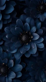 Midnight Blooms in Velvet Depths
