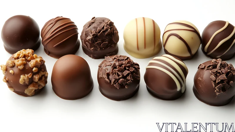Decadent Chocolate Truffles Collection in Stunning Detail