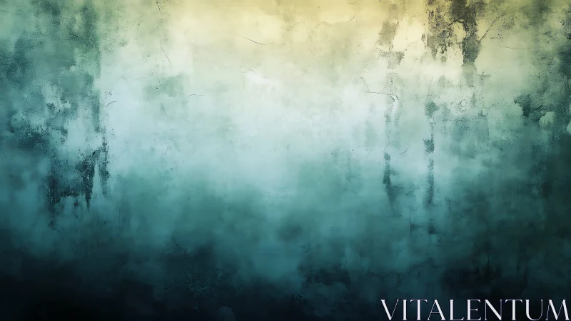 Gradient-corroded wall surface with atmospheric patina transitions.