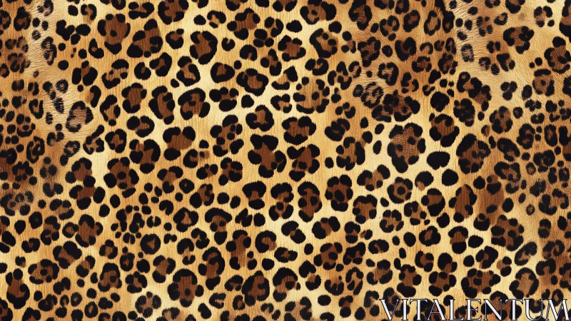 Leopard Spot Pattern: Rosette Cluster Texture Analysis.