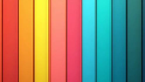 Chromatic vertical panels in smooth gradient alignment.