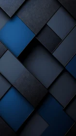 Layered dark blue geometric panels with subtle textures.