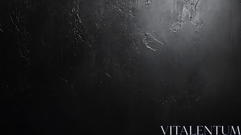 Dark textured concrete wall background with subtle light falloff.