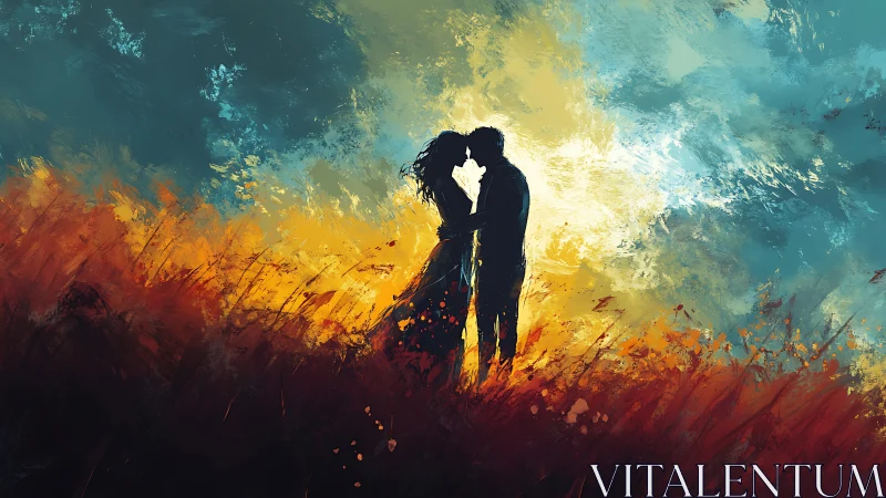 Two Souls Ablaze in Golden Light.