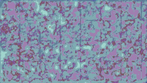 Granular cyan and magenta noise texture forming tiled abstract field