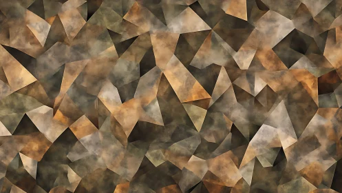 Shards of autumn stone quietly tessellate into warm echoes