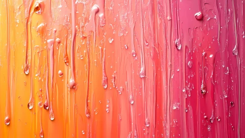 Liquid sunset drips across a radiant neon candy sky.