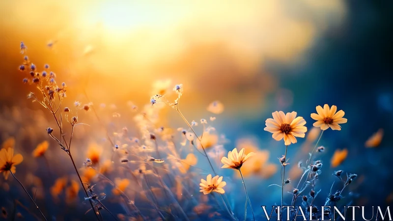 Golden Hour Daisy Dreams in Soft Light.