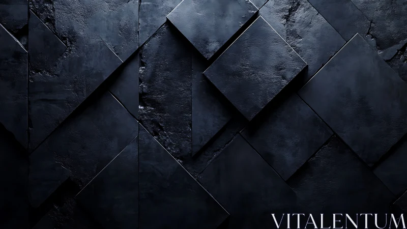 Midnight stone geometry in a calm layered rhythm.