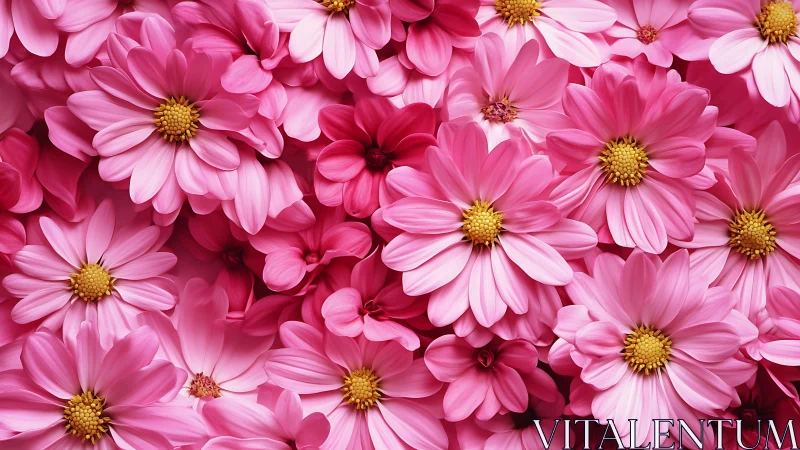 Pink Dahlias: Chromatic Density and Radial Petal Architecture.