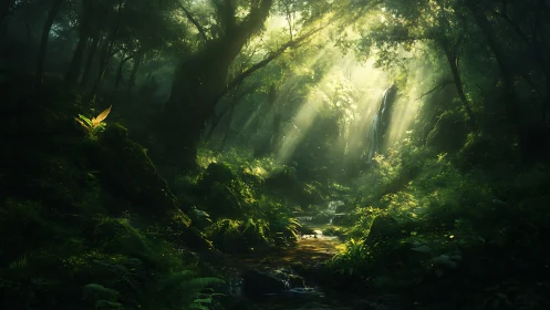 Luminous Cathedral of Verdant Dreams.