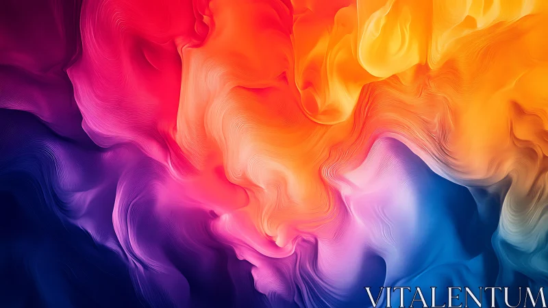 Color tides drifting through a dreamy abstract sky.