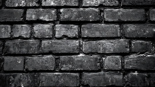 Grimy midnight bricks quietly stack their stubborn silence