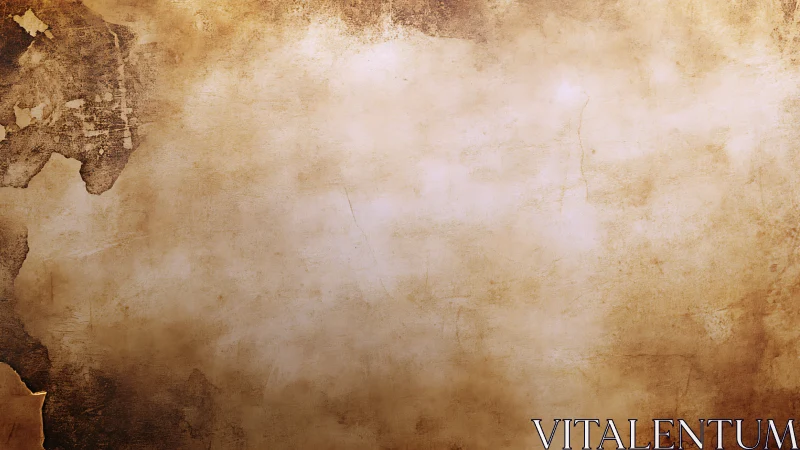 Aged parchment texture with distressed sepia border tonality