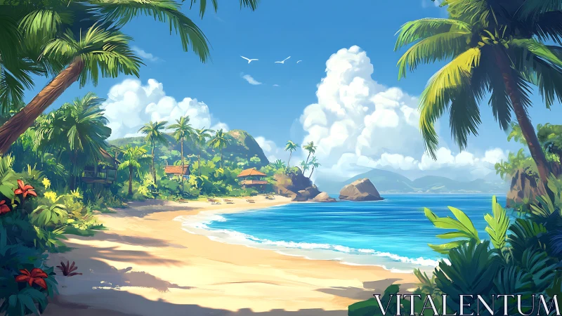 Tropical Paradise Retreat Whispers Secrets to Azure Waters