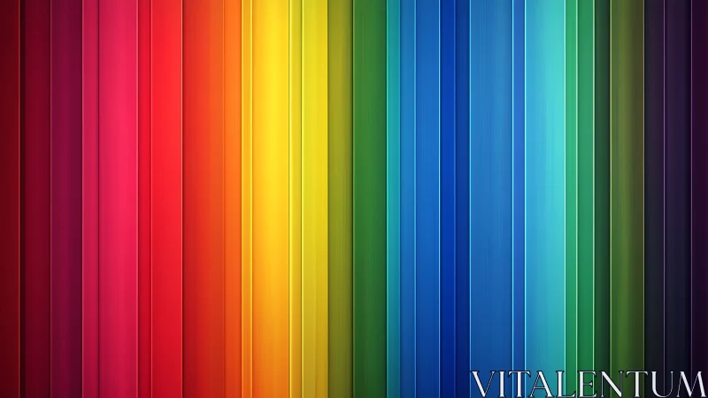 Vertical color bands form continuous spectrum across frame