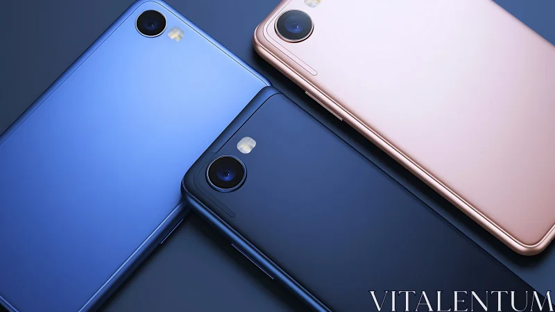 Contemporary Mobile Devices in Colorway Composition.