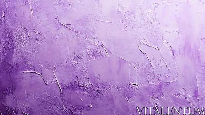 Soft lavender textured wall invites a calm creative mood