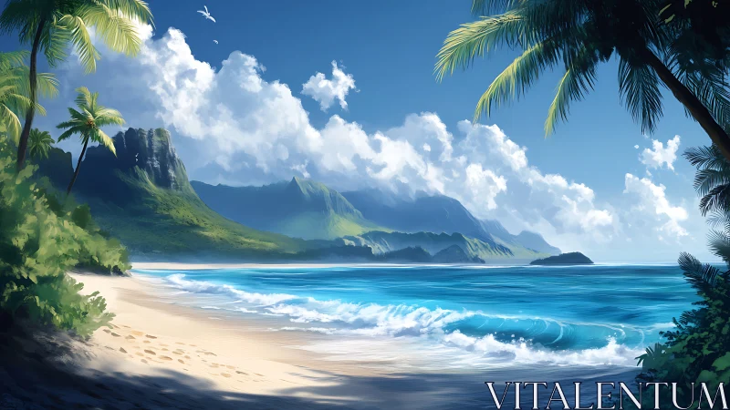 Paradise Beckons Where Emerald Peaks Cradle Turquoise Dreams