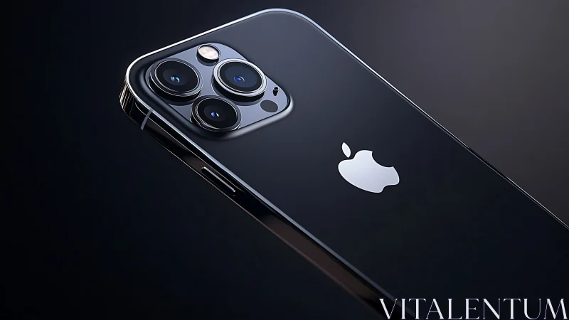 iPhone 13 Pro device rear camera system and Apple branding