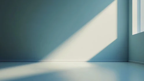 Quiet sunlit corner where light sketches gentle geometry.